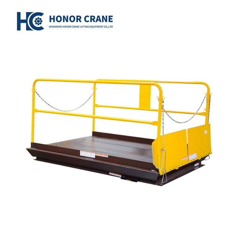 Truck dock scissor lift