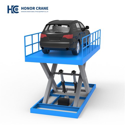 자동차 수직 리프터 가위 리프트