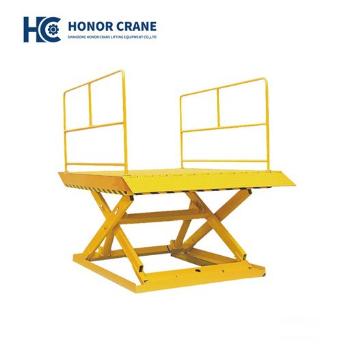 로딩 도크 가위 리프트